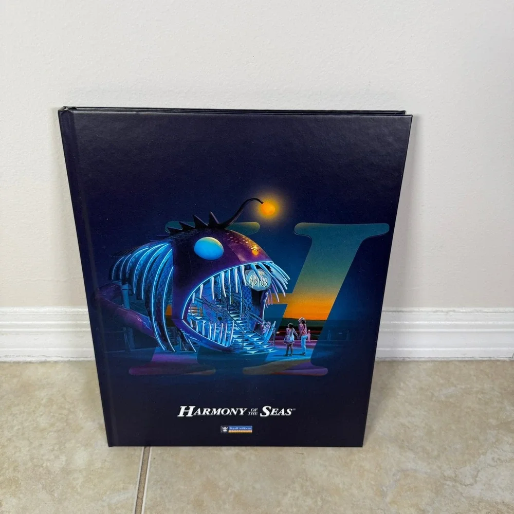 Royal Caribbean Harmony of the Seas Inaugural Book Black The Abyss Anglerfish